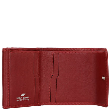 Braun Büffel Golf RFID - Wallet S 4cc 10 cm (Color: red)
