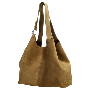 Coccinelle C-Easy Suede - Shopper 35 cm (couleur : cognac/cognac)