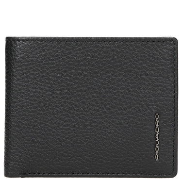 Piquadro Modus - Cartera para Hombre 2cc 11cm RFID (negro)