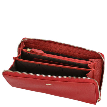 Braun Büffel Asti - Portefeuille 18cc 19 cm (rouge)