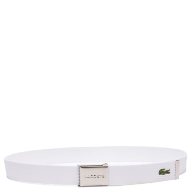 Lacoste L.12.12 Concept - Gürtel 4 cm (white, 110 cm)