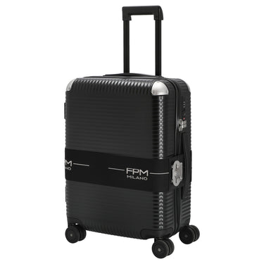 FPM Milano Bank Zip Deluxe Spinner 55 S - Maleta de cabina con 4 ruedas 55 cm (eclipse black)