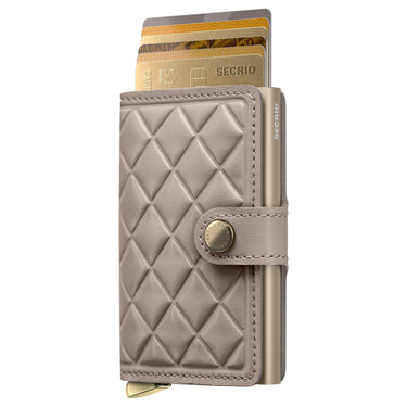 Secrid Miniwallet Emboss Diamond - Étui à cartes de crédit 6cc 10.2 cm RFID (chalk+)