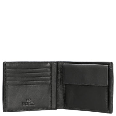 Braun Büffel Hannes - Cartera 12cc 12 cm (negro)