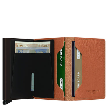 Secrid Vegetable Tanned Slimwallet - Wallet RFID 6.8 cm (espresso brown)