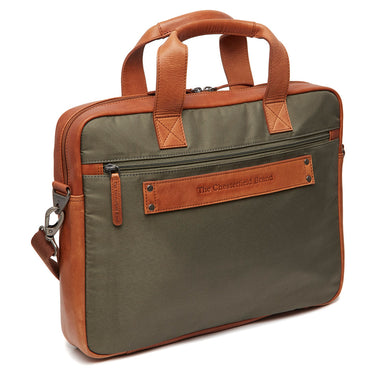 The Chesterfield Brand Fusion Narvik - Laptoptasche 15" 40 cm (steel green)