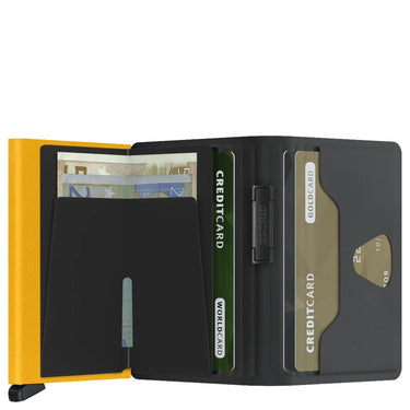 Secrid TPU Bandwallet - Portefeuille 4cc RFID 10 cm (noir-ocre)