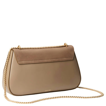 Calvin Klein Chain Brushed Medium - Umhängetasche 29 cm (desert taupe)