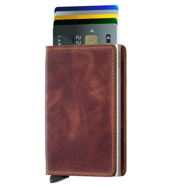 Secrid Vintage Slimwallet - Portefeuille RFID 6.8 cm (marron)