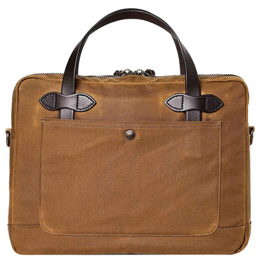 Filson Tin Cloth - Cartella 15.6" 45 cm (marrone scuro)