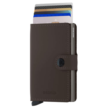 Secrid Matte Miniwallet - Cartera RFID 6.5 cm (color: trufa)