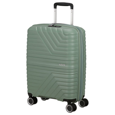 American Tourister Selection Flytwist - 4-Wheel Cabin Trolley 55 cm Expandable (Color: green)