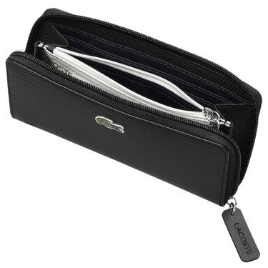 Lacoste Maheki - Portafoglio 20 cm (Colore: nero)