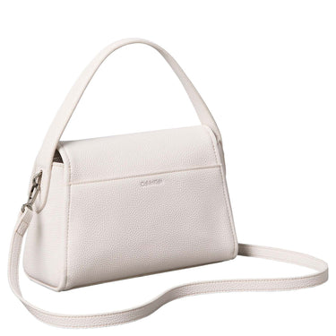 Calvin Klein Emblem Pebb - Shoulder Bag (white alyssum)