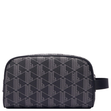 Lacoste The Blend - Toiletry Bag 22 cm (monogram black gray)