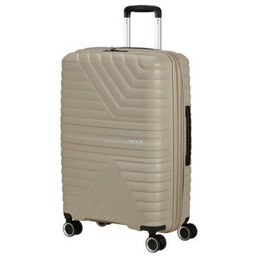 American Tourister Selection Flytwist - 4-Wheel Trolley 67 cm expandable (Color: beige)