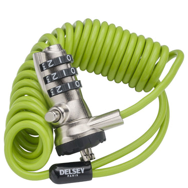 Delsey Paris Travel Computer Security Cable Lock (hellgruen)