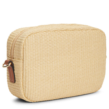 Tommy Hilfiger Popette - Bolso bandolera 22.5 cm (natural raffia)