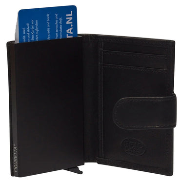 The Chesterfield Brand Hannover - Credit Card Holder 6cc 10 cm RFID (Color: black)
