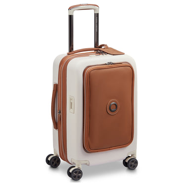 Delsey Paris Chatelet Air 2.0 - Maleta de cabina de 4 ruedas 55 cm con USB de 14" (color: angora)