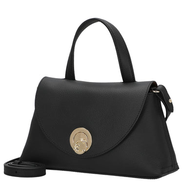 Coccinelle Nikla - Bolso de mano 26 cm (noir/cognac)