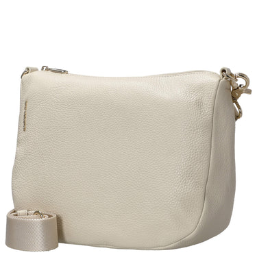 Mandarina Duck Mellow Leather Hobo - Sac bandoulière 28.5 cm (couleur : almond)