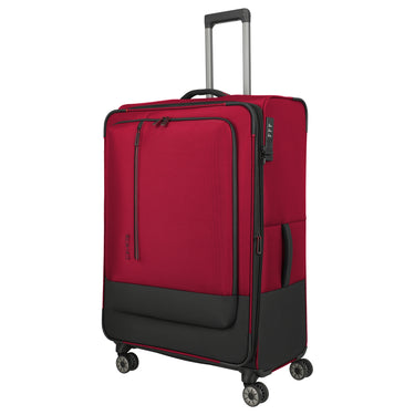 Travelite Crosslite - 4-Wheel Trolley XL 81 cm erw. (red)