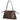 Coccinelle Dulse Shiny - Bolso de hombro 38 cm (color: brunette)