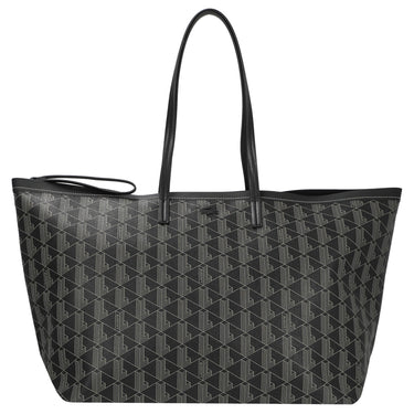 Lacoste Zely - Bolso shopper L (mono noir beige)
