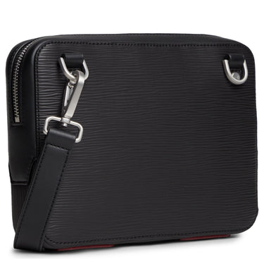 Tommy Hilfiger Business Saffiano Camera Bag - Bolso bandolera 24 cm (black)