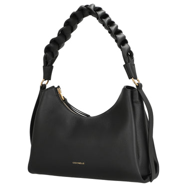 Coccinelle Boheme Grana Double - Bolso de mano S 30 cm (noir/cognac)