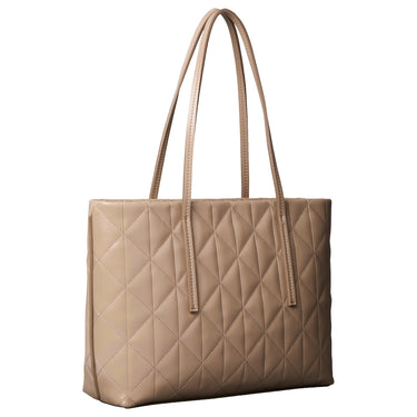 Calvin Klein Quilted Emblem - Shopper 37 cm (Color: desert taupe)