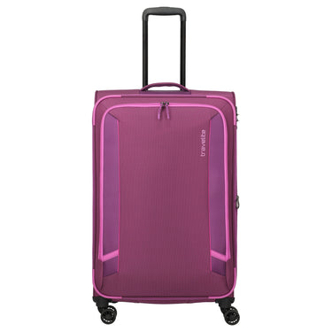 Travelite Corsiica - Trolley con 4 ruedas L 77 cm erw. (pink)
