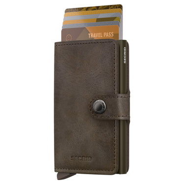 Secrid Vintage Miniwallet - Wallet RFID 6.5 cm (oak)