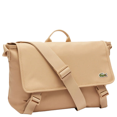 Lacoste Neocroc - Bolsa de mensajero 14" 32.5 cm (tan)