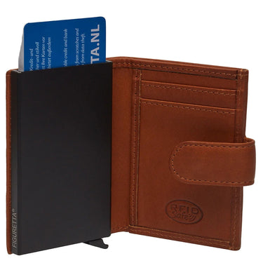 The Chesterfield Brand Leipzig - Kreditkartenetui 6cc 10 cm RFID (cognac)