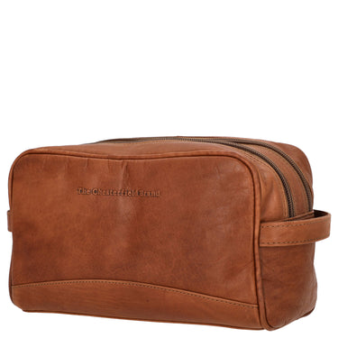 The Chesterfield Brand Stacey - Kulturbeutel Leder 24 cm (cognac)