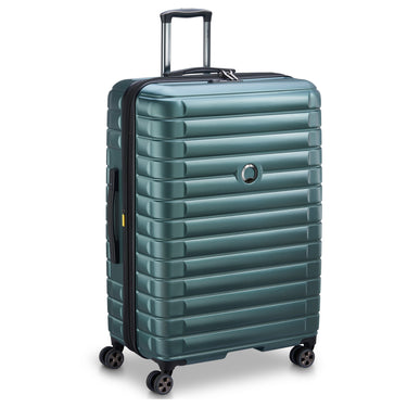 Delsey Paris Shadow 5.0 - 4-Rollen-Trolley 82 cm erw. (grün)