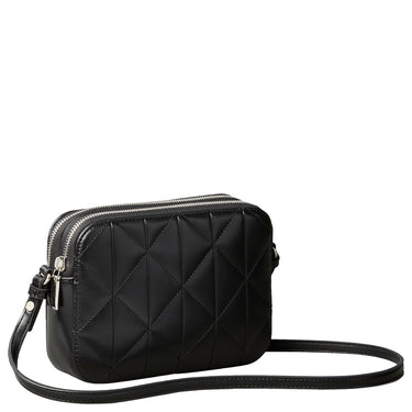Calvin Klein Quilted Emblem - Borsa a tracolla 18 cm (black)