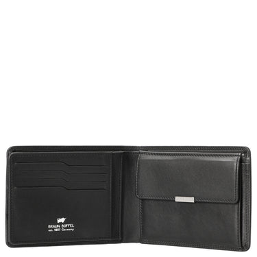 Braun Büffel Golf RFID - Cartera 12 tarjeteros 12,4 cm (Color: negro)