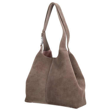 Coccinelle C-Easy Suede - Borsa shopper 31 cm (warm taupe)