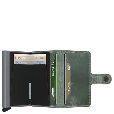 Secrid Vintage Miniwallet - Wallet RFID 6.5 cm (sage)