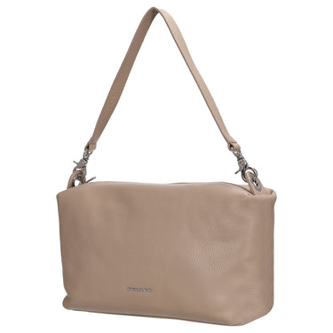 Mandarina Duck Mellow Leather Hobo - Borsa a spalla 30 cm (warm taupe)