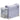 Stokke® JetKids™ Reiseset BedBox 46 cm Set 2 tlg. - 4-Rollen-Kabinentrolley (arctic blue)