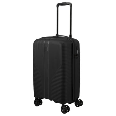 Travelite Air Stripe - 4-Wheel Cabin Trolley Slim 55 cm (black)