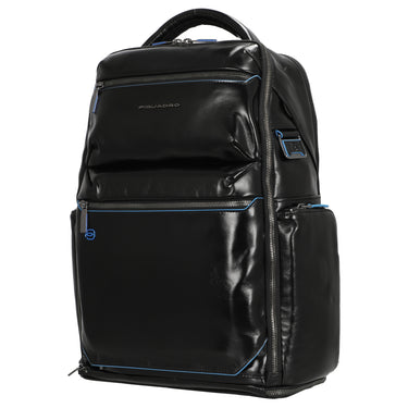 Piquadro Blue Square - Laptoprucksack 15.6" 42 cm (black)