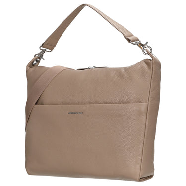 Mandarina Duck Mellow Leather Hobo - Bolso bandolera 33 cm (warm taupe)