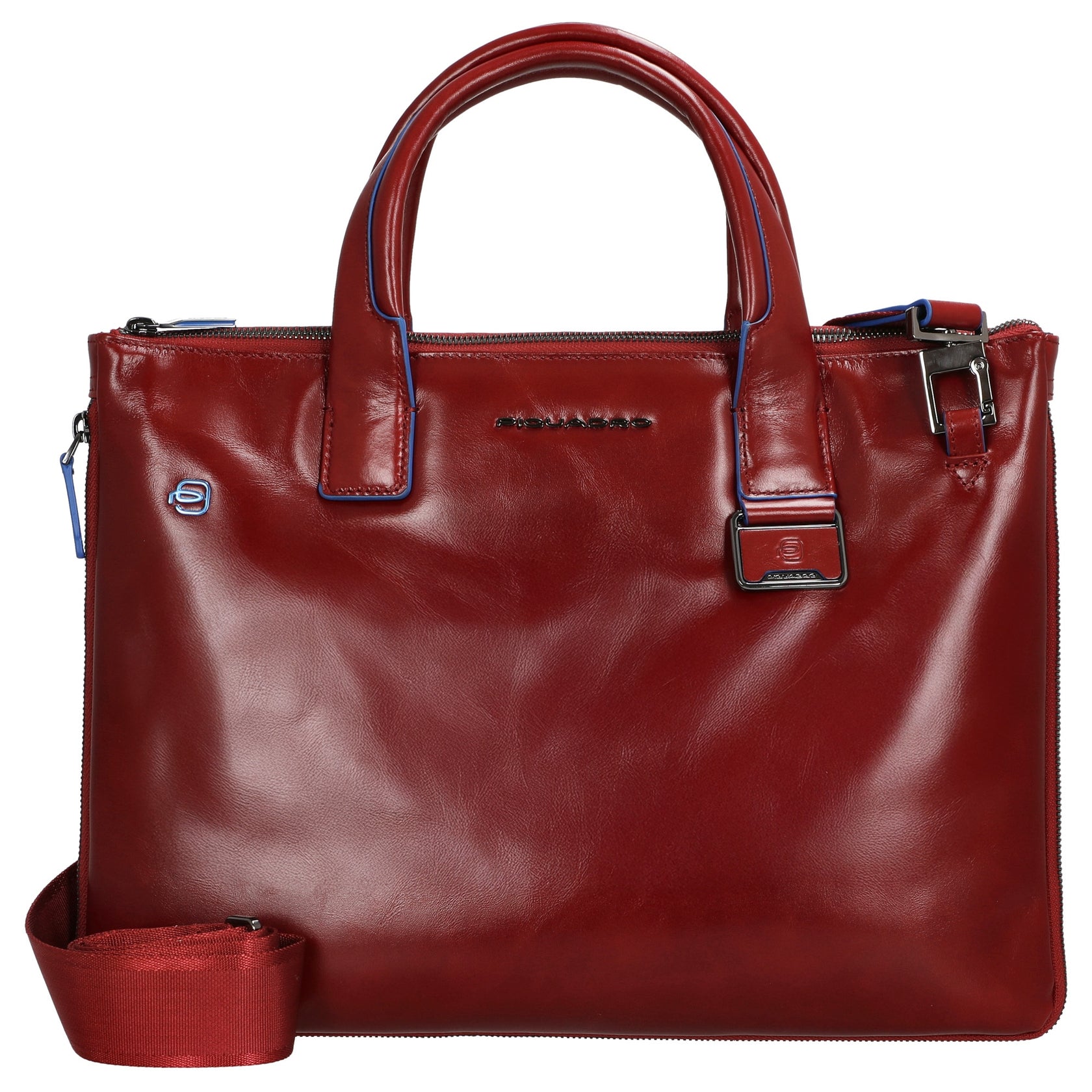 Piquadro Blue Square laptop bag in red – PremiumBags
