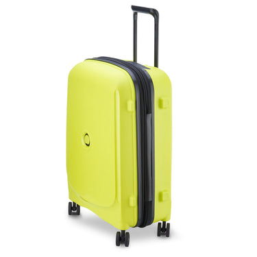 Delsey Paris Belmont Plus Slim Line - Trolley Cabina 4 Ruote Riciclato 55 cm (verde chartreuse)