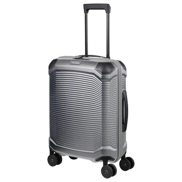 Travelite Millennium - Trolley de cabina con 4 ruedas 55 cm (plateado)